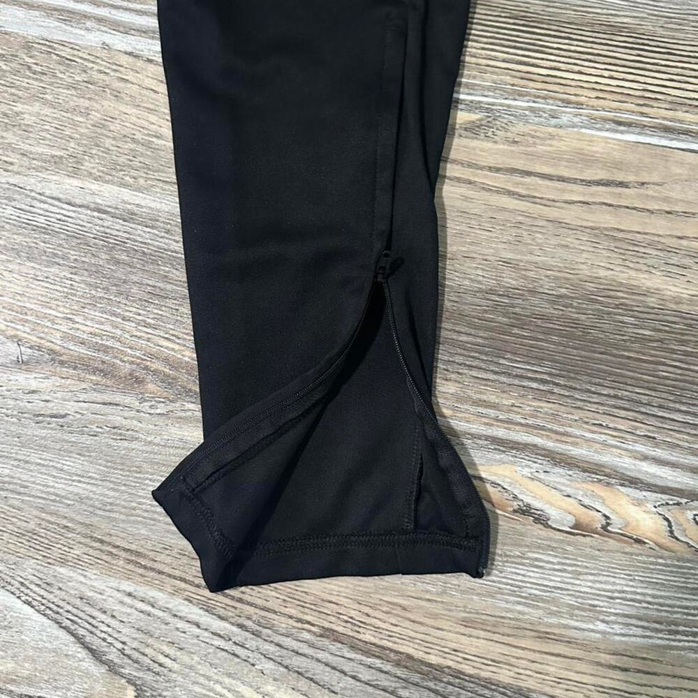 Adidas black joggers with zippers - Picture 5 of 5